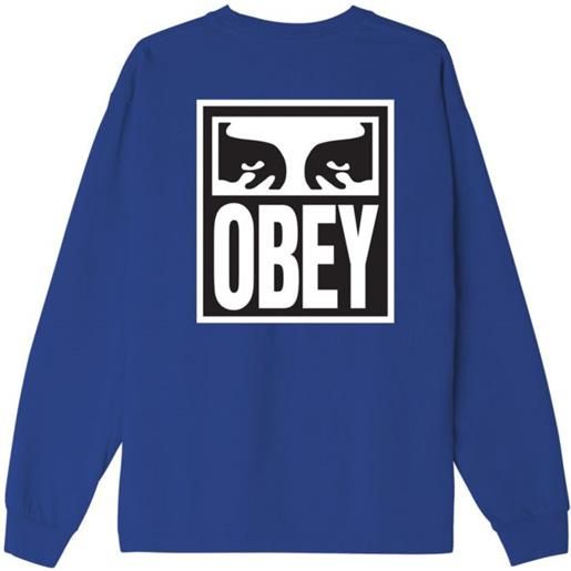 OBEY t-shirt eyes icon ii uomo surf blue