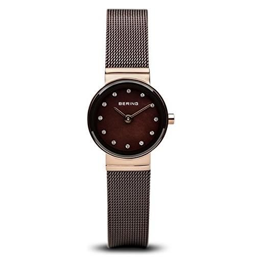 BERING donna analogico quarzo classic orologio con cinturino in acciaio inossidabile cinturino e vetro zaffiro 10122-265