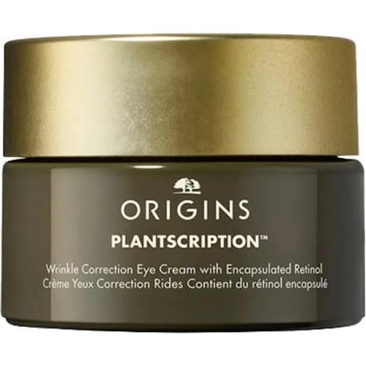 Origins plantscription wrinkle correcting eye cream
