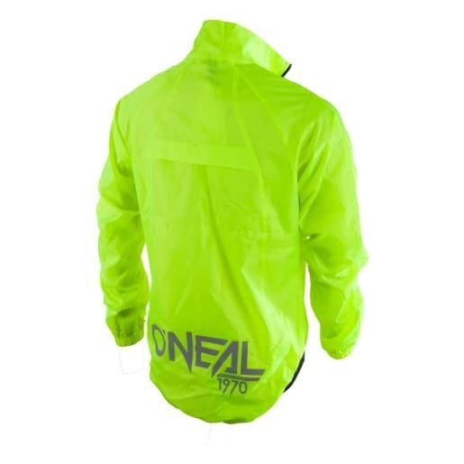 O'NEAL | giacca mountain bike | mtb mountain bike dh downhill fr freeride | impermeabile, traspirante, giacca a vento | breeze rain jacket | adulto | nero | taglia l