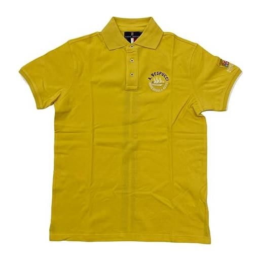 MARINA MILITARE maglia polo t shirt uomo myt1027s 07 giallo originale pe taglia l colore giallo