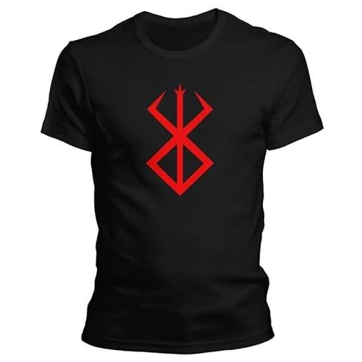 DragonHive berserk 2 - maglietta da uomo nero xxl