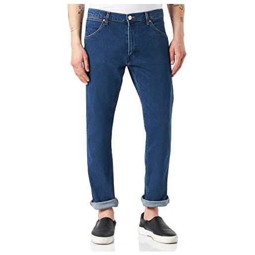 Wrangler icons slim jeans, blue 1 year 924, 33w / 32l uomo