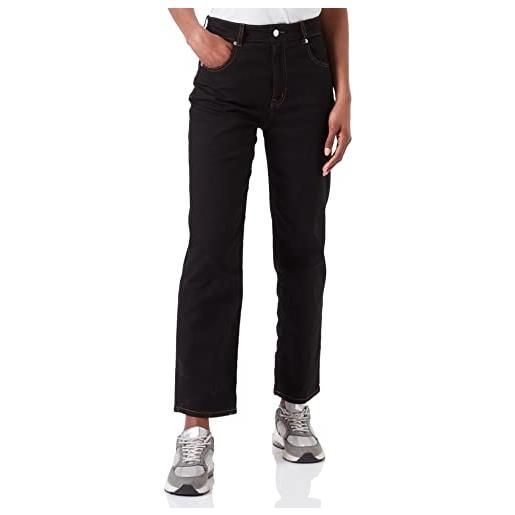 Love Moschino slim fit 5-pocket trousers pantaloni casual, optical white, 32 da donna