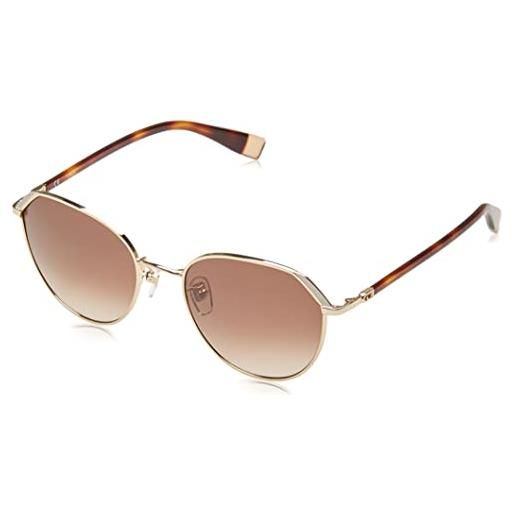 Furla sfu513 0a93 sunglasses metall, standard, 54, oro rosa con parti colorate, unisex-adulto