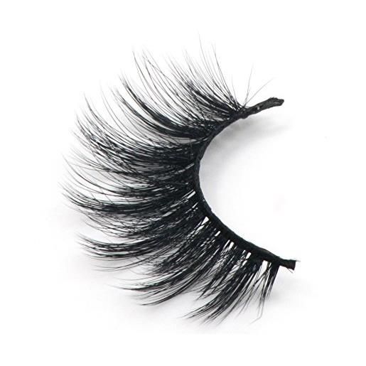 Arison lashes fur fake eye lash false eyelashes 3d fiber pure hand-made natural look for makeup (1 pair)