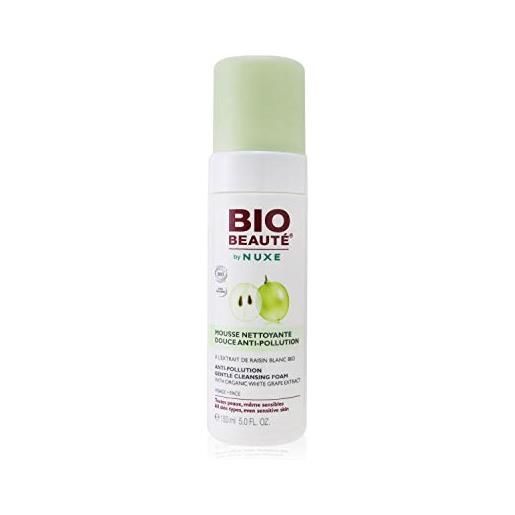 Nuxe bio beauté - schiuma detergente morbida anti-inquinamento, 150 ml