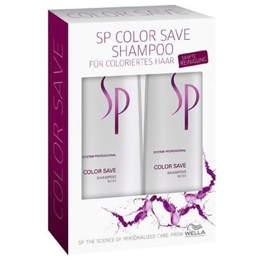 Wella sp care color save color save shampoo duo pack 250 ml