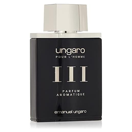 Emanuel Ungaro ungaro homme iii eau de toilette platinum - 100 ml