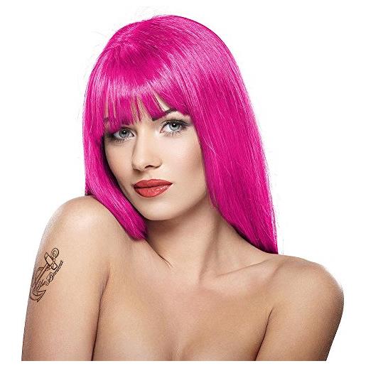 Stargazer semi-permanent hair colour dye x 4 packs uv pink rinse by Stargazer
