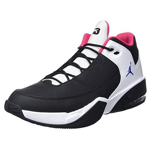 Nike jordan max aura 3, scarpe da ginnastica uomo, nero/bianco/antracite, 46 eu