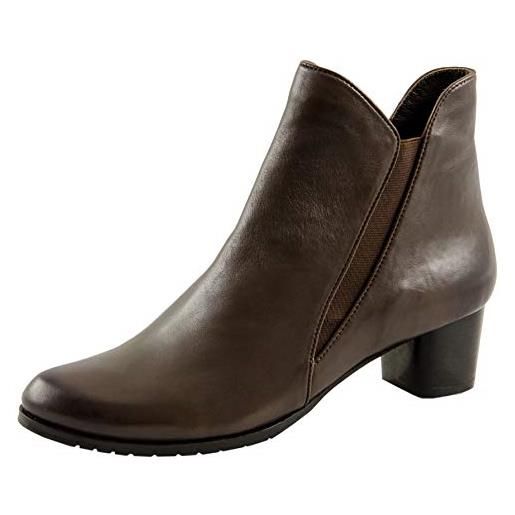 Marc Shoes giulia, stivali donna, braun cow ox milled dark brown 00917, 37 eu