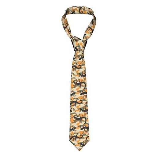 600 cravatta per abito da cerimonia uomo sagoma di lucertola cravatta da uomo elegante cravatta idrorepellente cravatta da uomo in seta per ufficio regalo affari