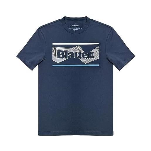 Blauer t-shirt uomo 23sbluh02098004547 blu 23sbluh02098004547 xl