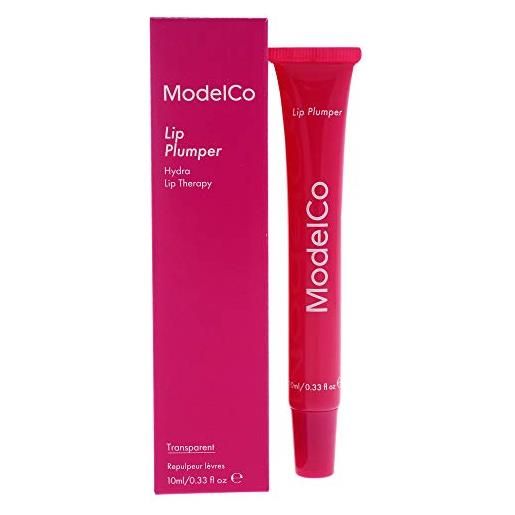 Model. Co - lip plumper gloss - hydra lip therapy - transparent - boosts volume - moisturizer - 10 ml / 0.33 oz