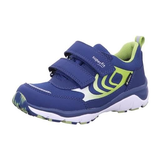 Superfit sport5, scarpe da ginnastica, blu verde chiaro 8000, 21 eu