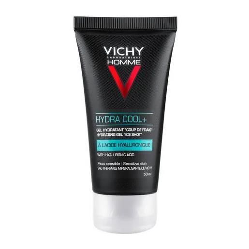Vichy linea homme hydra cool+ gel idratante immediato effetto ghiaccio viso 50ml