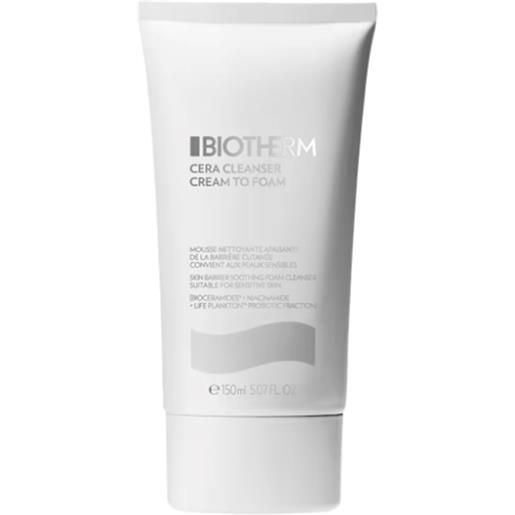 Biotherm crema detergente lenitiva per il viso (soothing foam cleanser) 150 ml