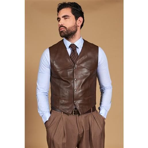 Gilet Uomo In Lana Vintage - Doppiopetto, Fibbia Regolabile, Per Matrimoni E Occasioni Formali - Foto 2