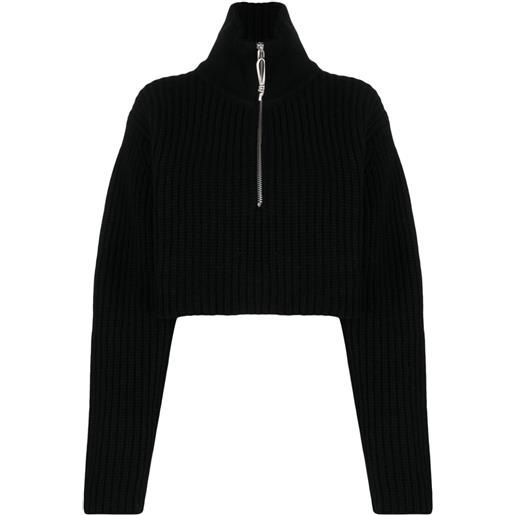 EYTYS maglione con mezza zip - nero