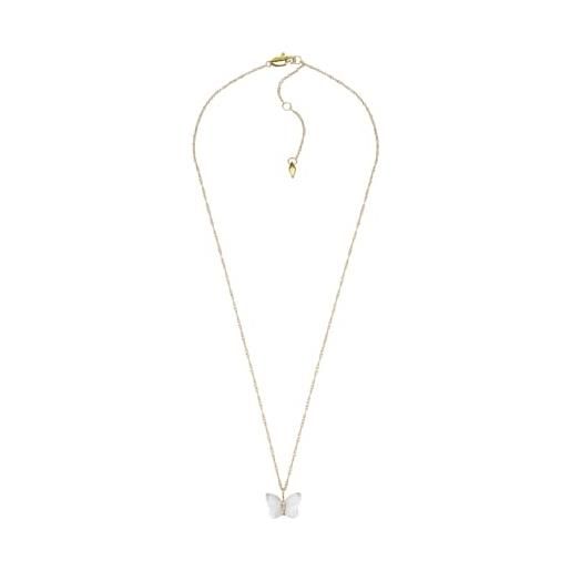 Collana Donna con Ciondolo Farfalla - Argento Massiccio 925