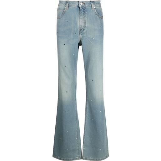 Zadig&Voltaire jeans a gamba ampia - blu