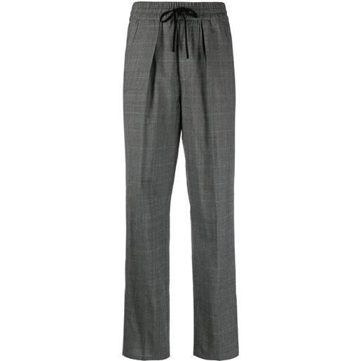 MARANT ÉTOILE pantaloni a vita alta priska - grigio
