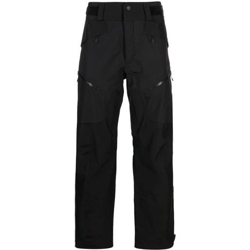 Goldwin pantaloni sportivi 3l gore-tex® - nero
