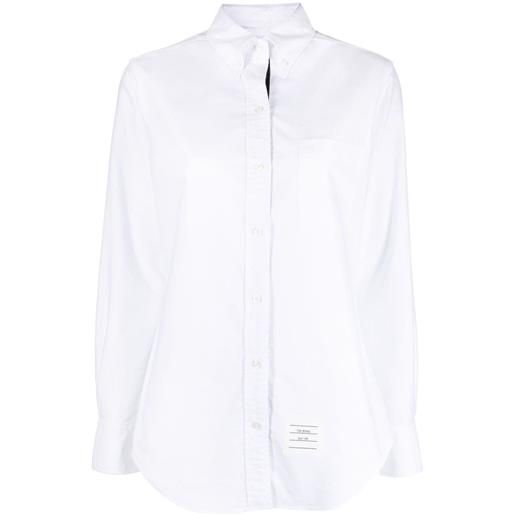Thom Browne camicia oxford - bianco