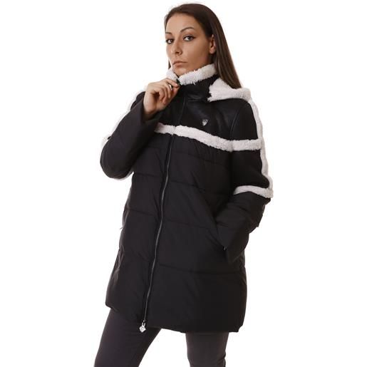 EA7 mountain winter jackets caban medium padded cappotto donna