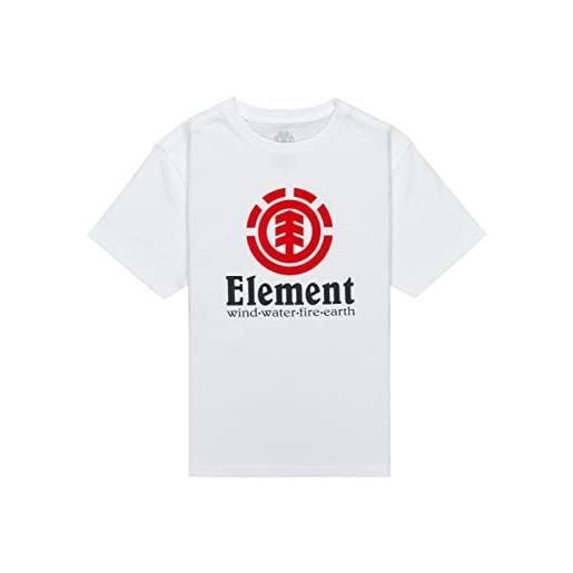 Element vertical maglietta da ragazzo 8-16 blu