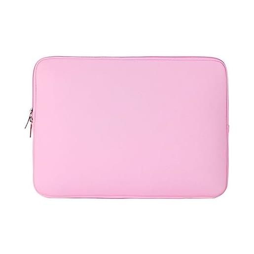 LinCys kangyebaihuodian borsa for laptop for notebook adatta for microsoft surface pro 9 8 13'' 7 6 5 4 go rt 10 lite 12 laptop book 4 3 2 13,5 custodia for borsa da 15,6 pollici (color: pink, siz