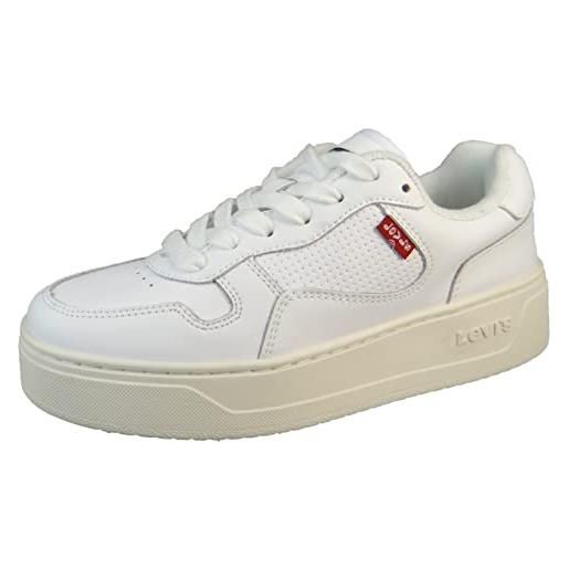 Levi's, sneakers donna, bianco 713, 38 eu