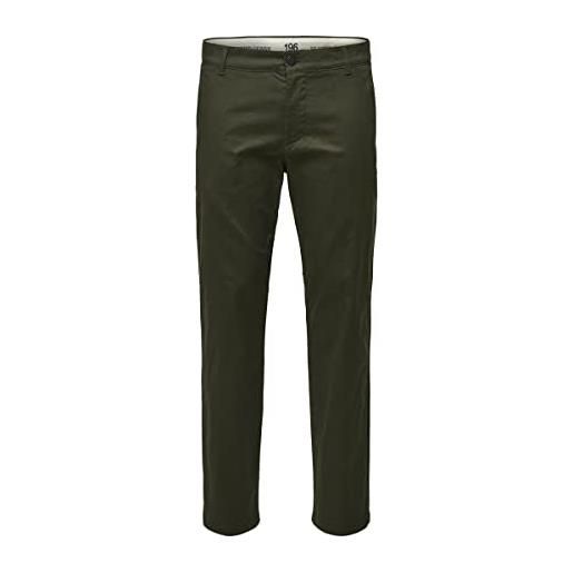 SELECTED HOMME pantaloni uomo bianco, nero, w32 / l34