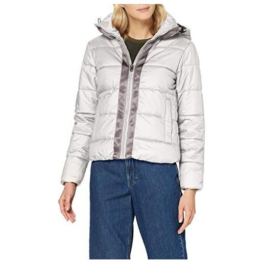 G-STAR RAW meefic hooded padded jacket giacca, grigio (cool grey d17597-b958-1295), m donna