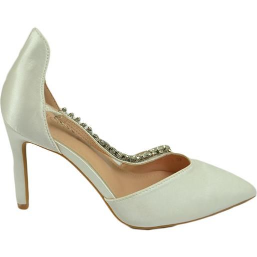 Collezione scarpe donna decolletes, decollete bianche con tacco