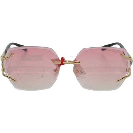 Joser occhiali da sole donna sunglasses esagonale irregolare lente colorata montatura leggera moda giovane