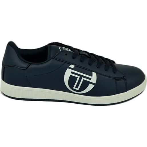 SERGIO TACCHINI big logo ltx - sneakers basse sergio tacchini linea basic special di colore blu casual con logo grande moda