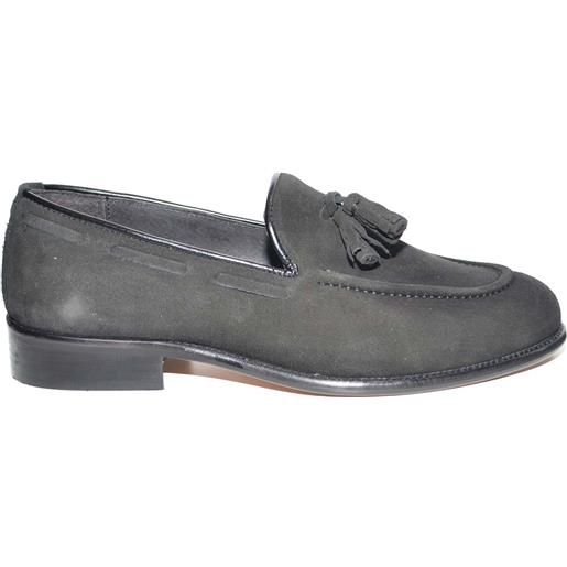 Malu Shoes scarpe uomo mocassino moda maschile classico con campanelle bon bon vera pelle adatta per cerimonie eventi e il casual. 