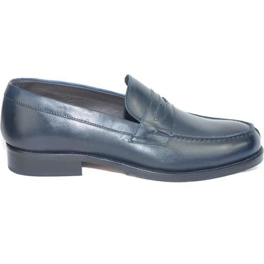 Malu Shoes scarpe uomo mocassini inglese college vera pelle crust matto made in italy fondo classico sportivo genuine leather