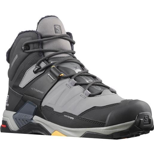 Salomon x ultra 4 mid winter ts cs snow boots grigio eu 40 uomo