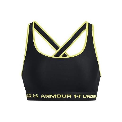 Under Armour women's armour® mid crossback sports bra - t-shirt, 