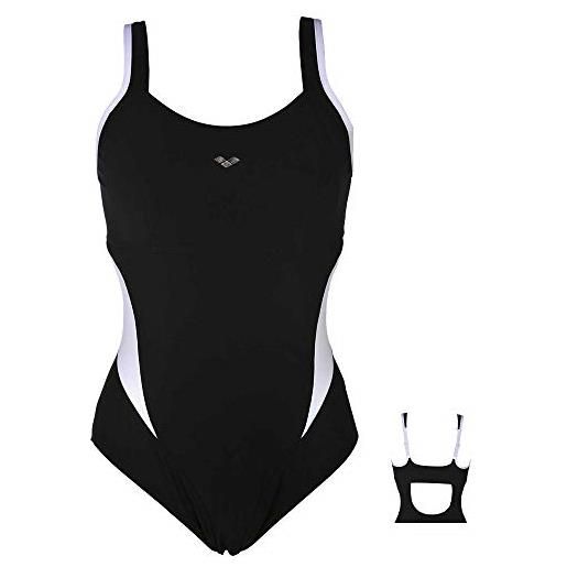 Arena makimurax costume intero donna coppa b, costume da bagno modellante bodylift, tecnologia power mesh e tessuto sensitive fit resistente al cloro