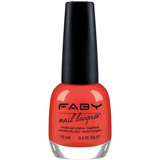 FABY nail lacquer - smalto unghie - lucky coral