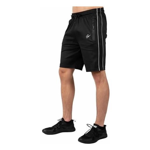 GORILLA WEAR wenden track shorts - black - m