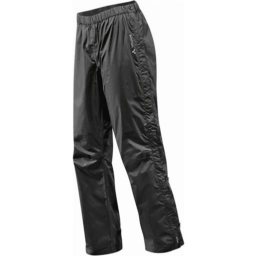Vaude Bike fluid ii pants shorts nero s / short uomo