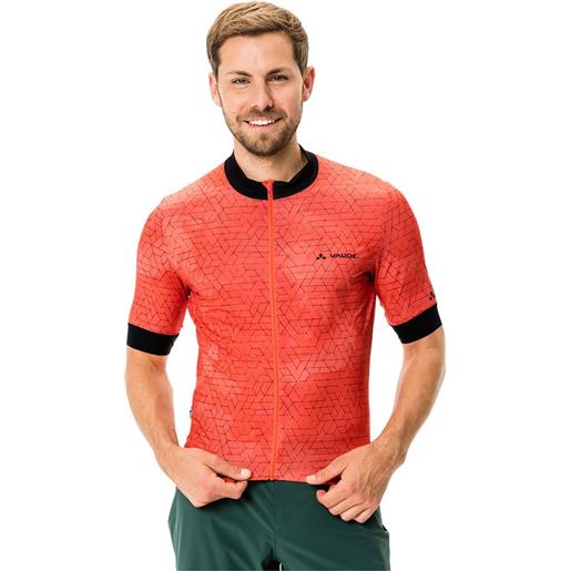 Vaude Bike furka fz tricot short sleeve jersey arancione s uomo