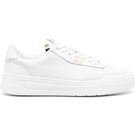 BOSS sneakers con stampa - bianco