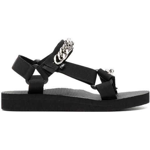 Arizona Love sandali con catena - nero
