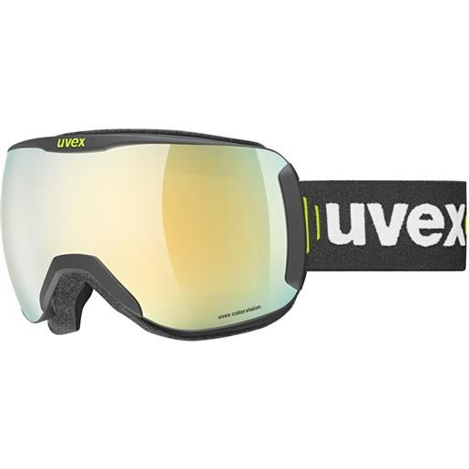 Uvex downhill 2100 colorvision ski goggles oro mirror gold colorvision green/cat2